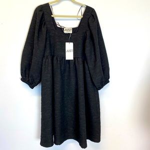 JUST FEMALE black dress